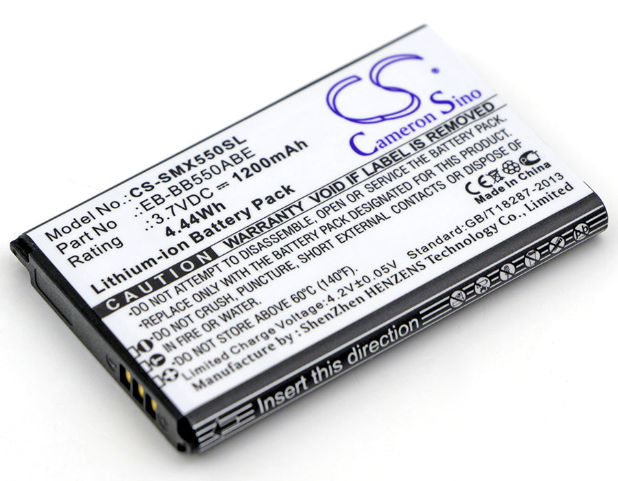 3.7V 1200mAh/4.44Wh Li-ion Mobile/SmartPhone Battery for Samsung