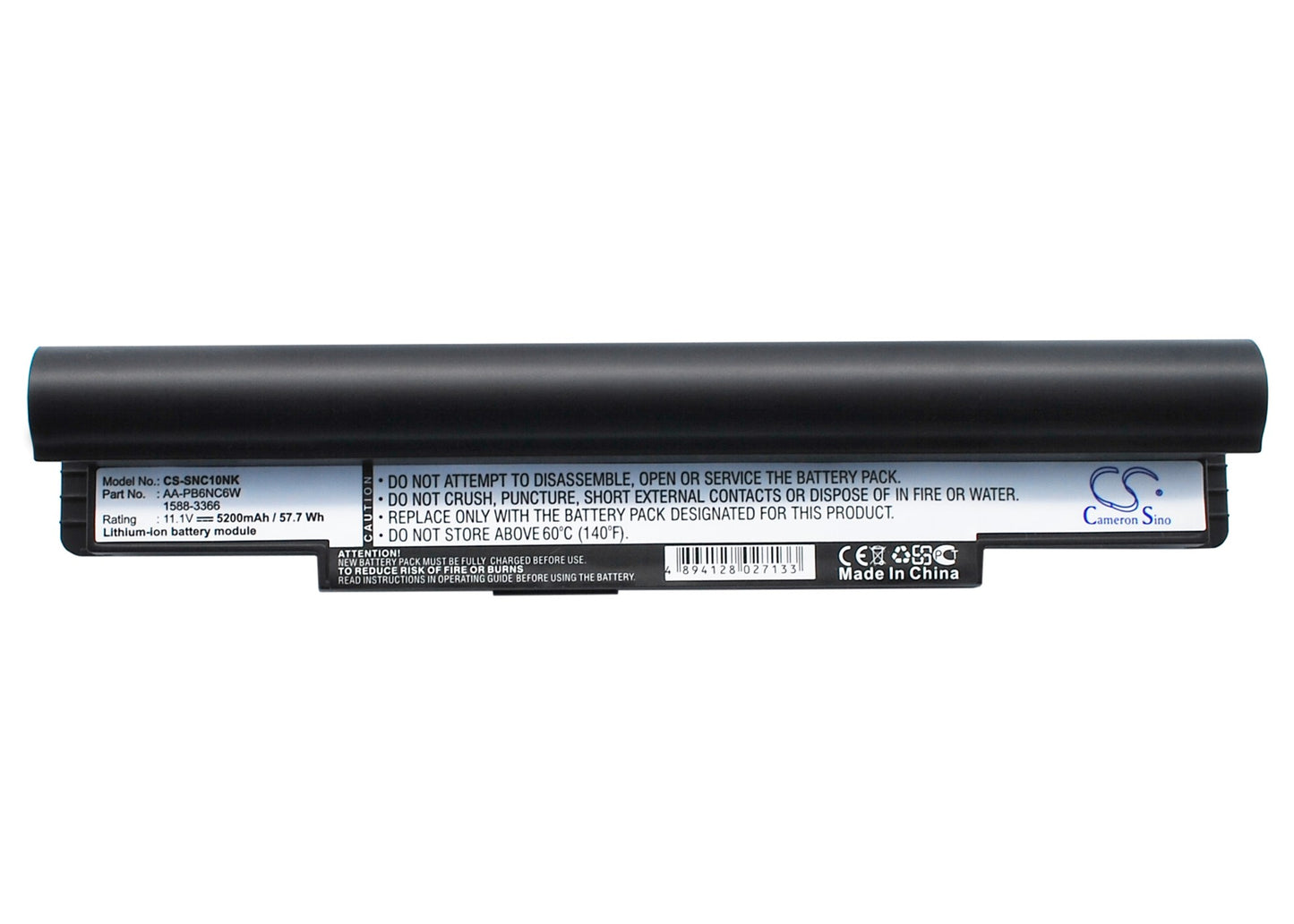 11.1V 5200mAh Li-ion Notebook/Laptop Battery for Samsung