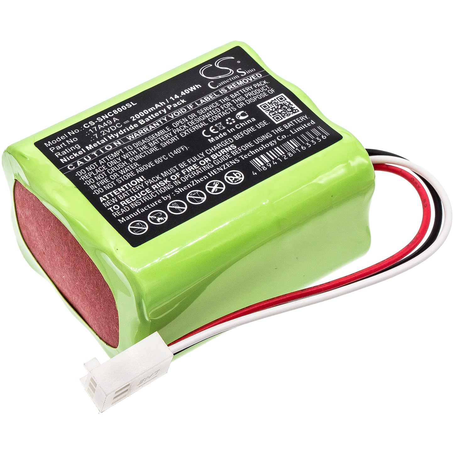 CS-SNC800SL Replacement Battery – Compatible with 17A49 A, AVT-800217 D