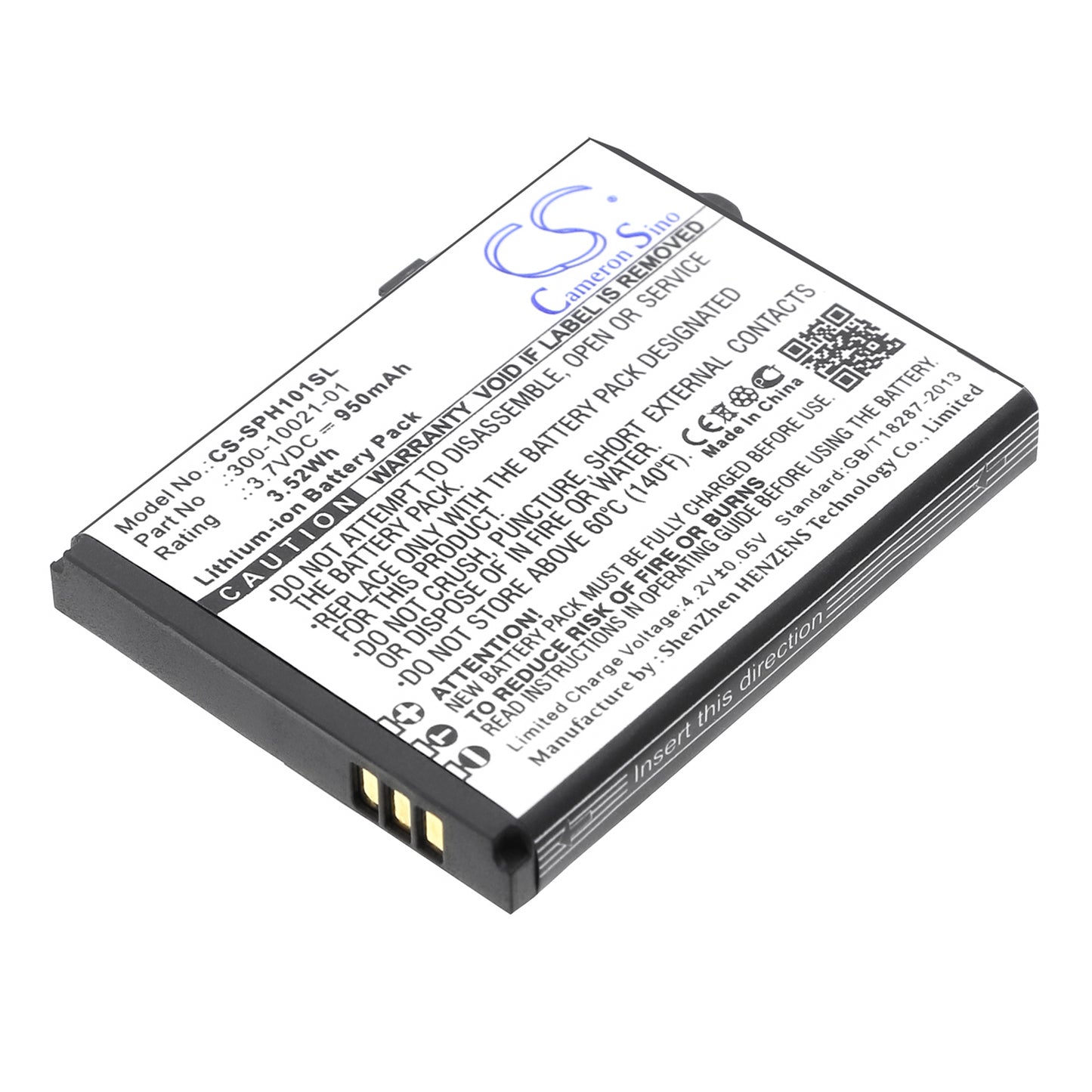 3.7V 950mAh/3.52Wh Li-ion VoIP Phone Battery for Netgear
