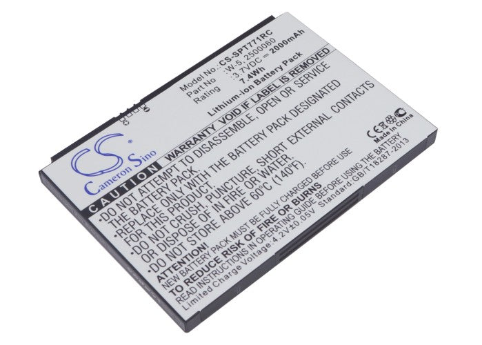 3.7V 2000mAh/7.40Wh Li-ion Hotspot Battery for Netgear