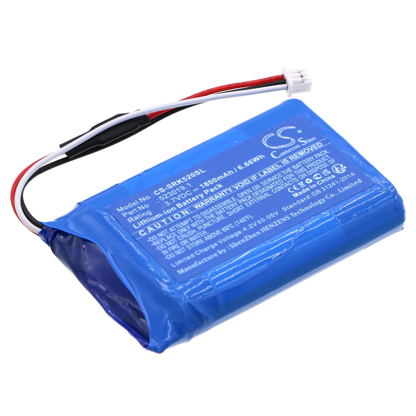 CS-SRK520SL Replacement Battery – Compatible with 23019, 523019.1
