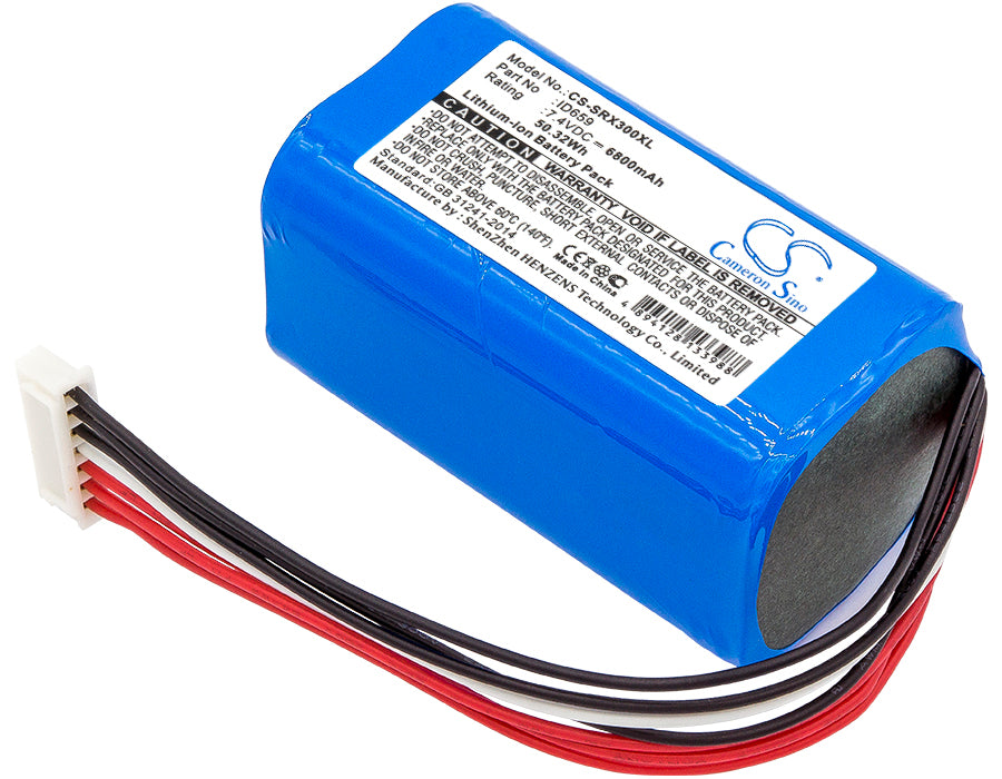 7.4V 6800mAh/50.32Wh Li-ion Speaker Battery for Sony