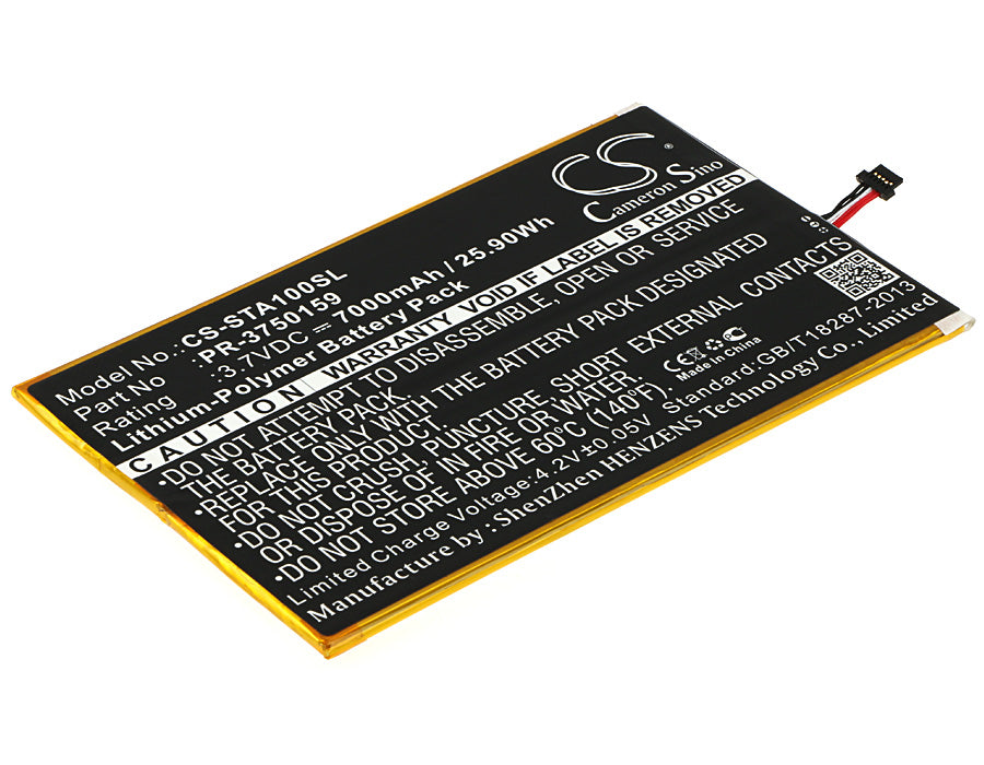 CS-STA100SL Replacement Battery – Compatible with Flex 10.1 NS-15AT10