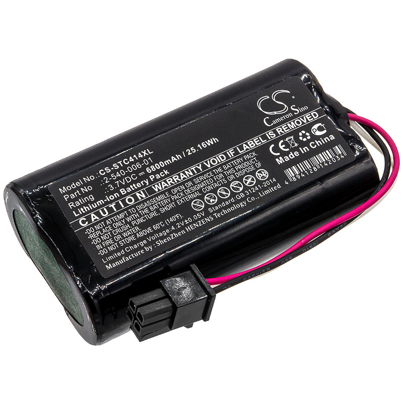 3.7V 6800mAh/25.16Wh Li-ion Speaker Battery for Soundcast