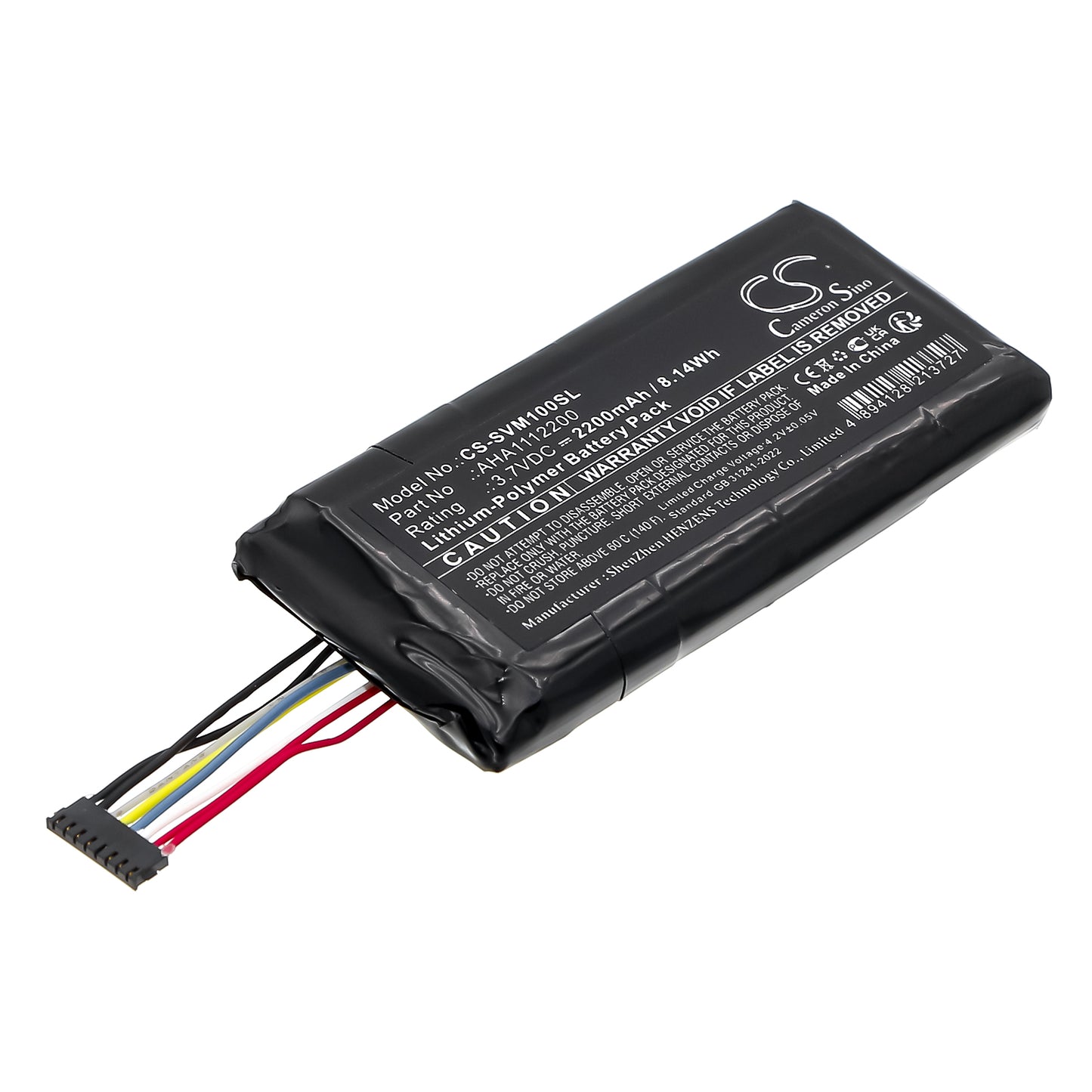CS-SVM100SL Replacement Battery – Compatible with Pro REM-1000 Touchscreen Remot