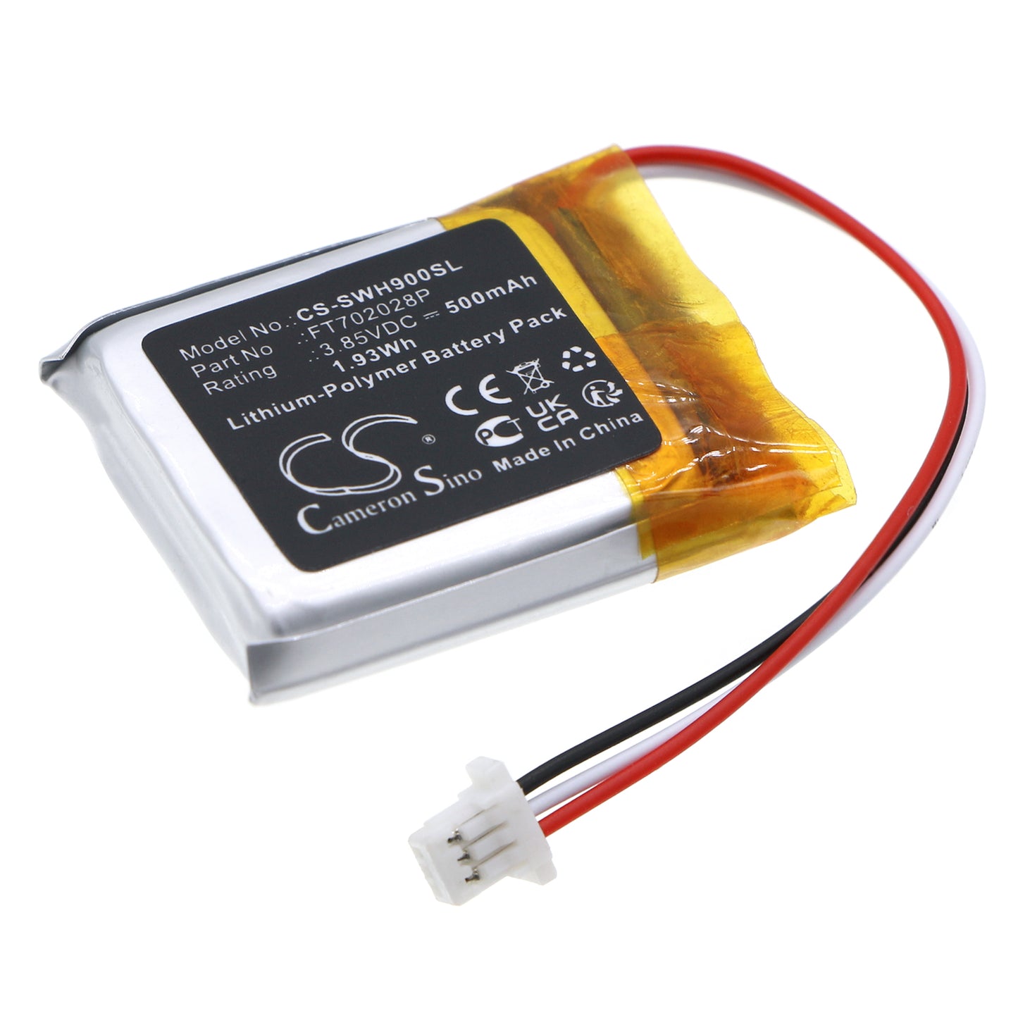 CS-SWH900SL Replacement Battery – Compatible with Inzone H9, WF1000XM4 Charging Case, WH-CH720N, WH-XB910, WH-XB910N