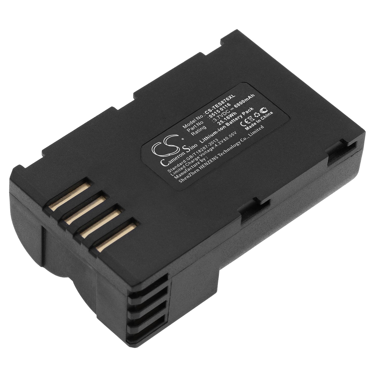 3.7V 6800mAh/25.16Wh Li-ion Equipment/Survey Battery for Testo