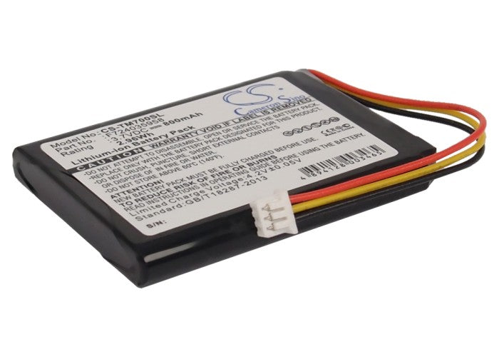 3.7V 800mAh/2.96Wh Li-ion GPS/Navigator Battery for TomTom