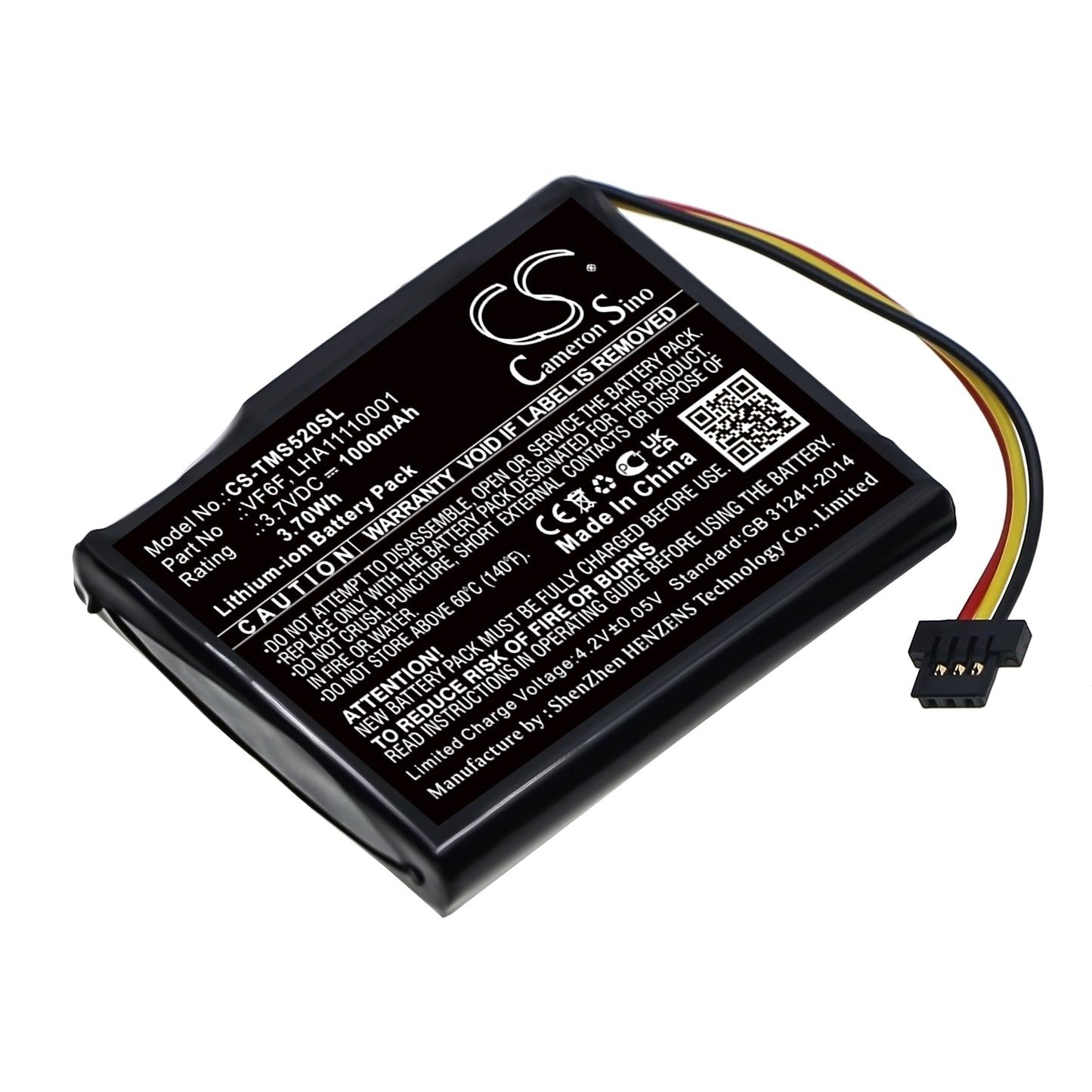 CS-TMS520SL Replacement Battery – Compatible with 4AL51, Start 52