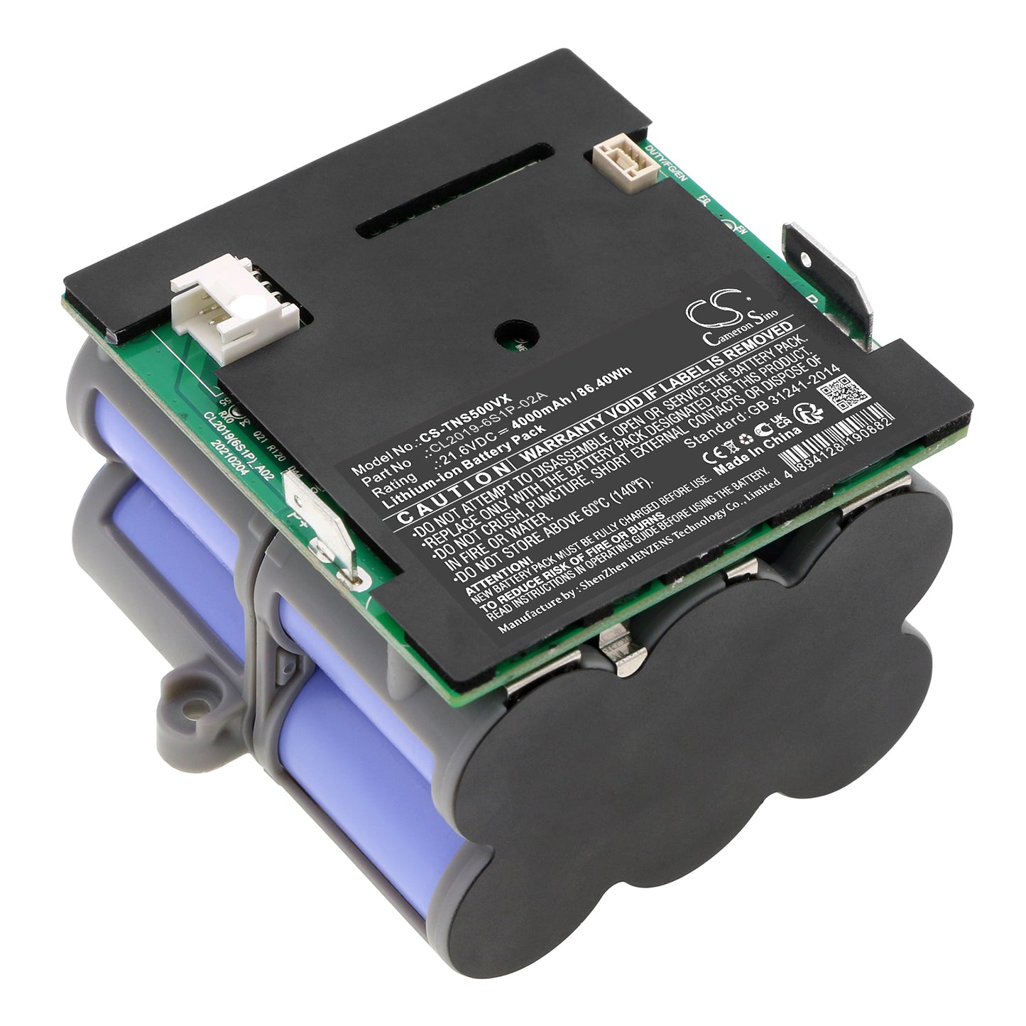 CS-TNS500VX Replacement Battery – Compatible with iFloor S5 FW160100CN