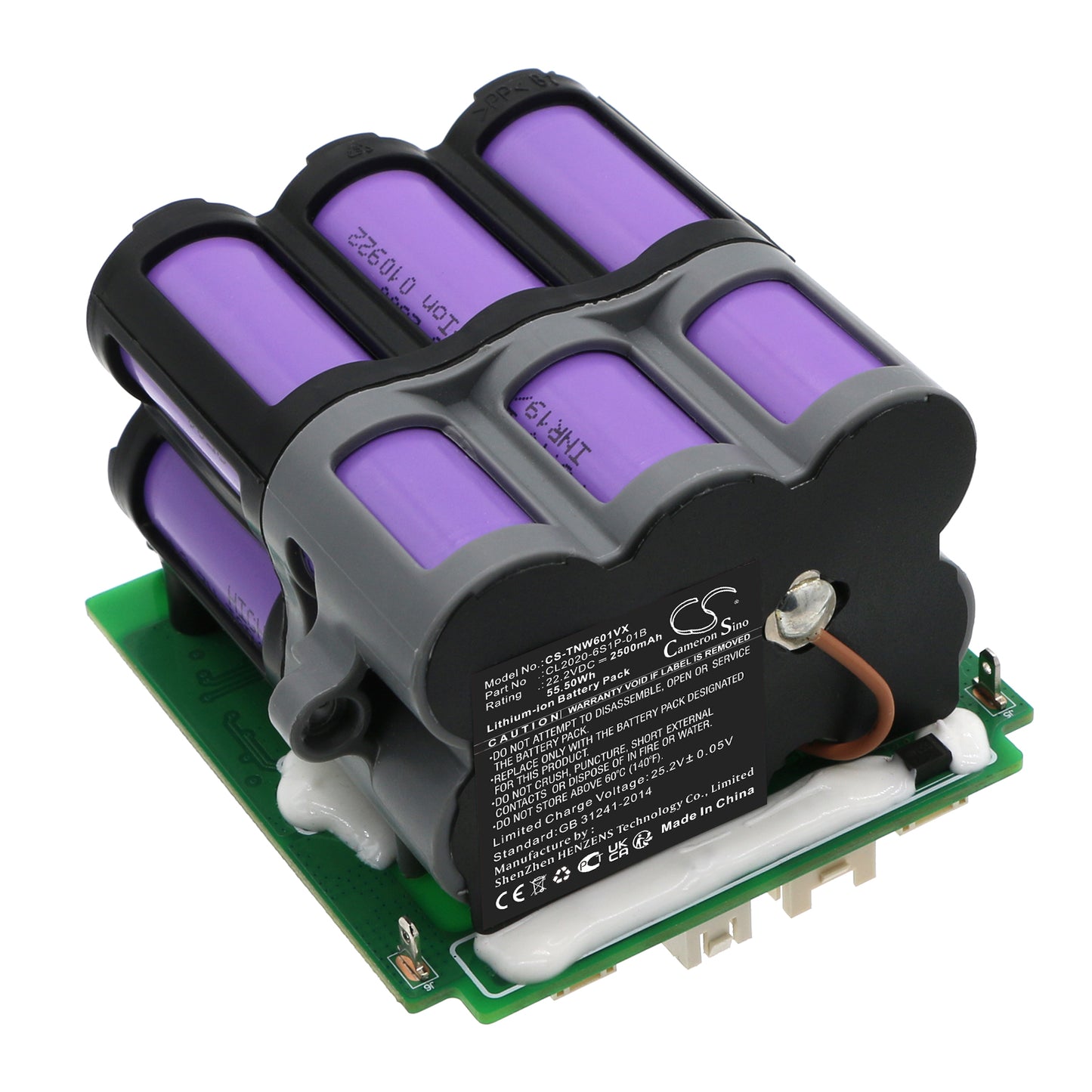 CS-TNW601VX Replacement Battery – Compatible with iFloor 2.0 Slim, IFLOOR S5 FW150100EU