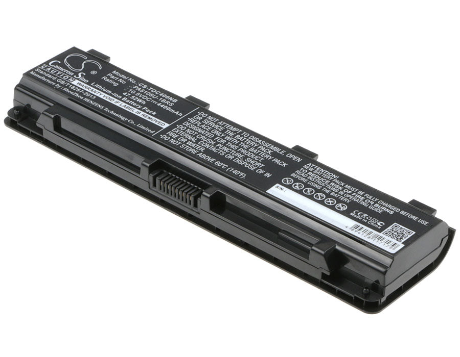 10.8VV 4400mAh/47.52Wh Li-ion Notebook/Laptop Battery for Toshiba