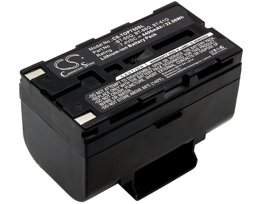 7.4V 4400mAh/32.56Wh Li-ion Equipment/Survey Battery for Topcon