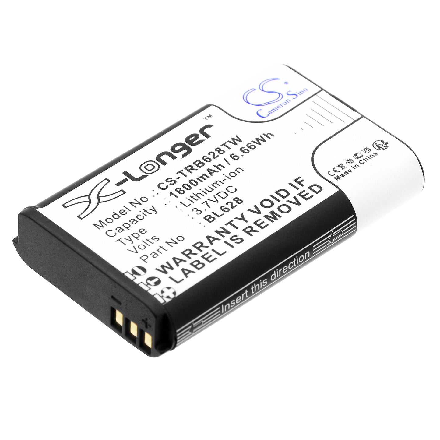 CS-TRB628TW Replacement Battery – Compatible with RB628