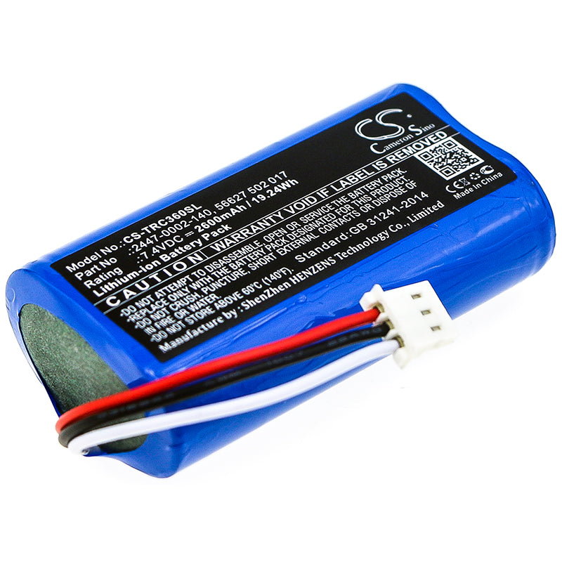 CS-TRC360SL Replacement Battery – Compatible with 360 DSP, E-400