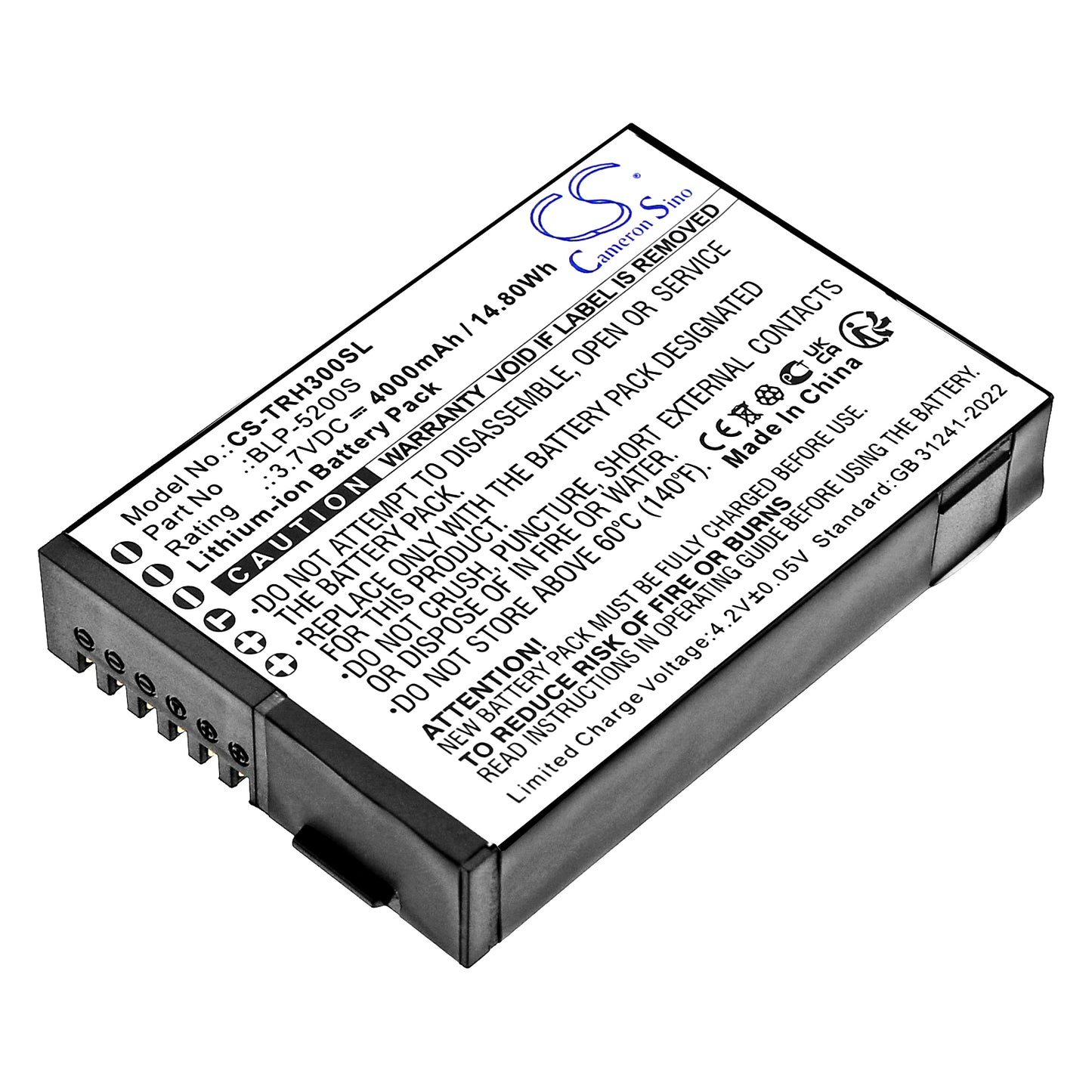 CS-TRH300SL Replacement Battery – Compatible with ihand 30 data controller