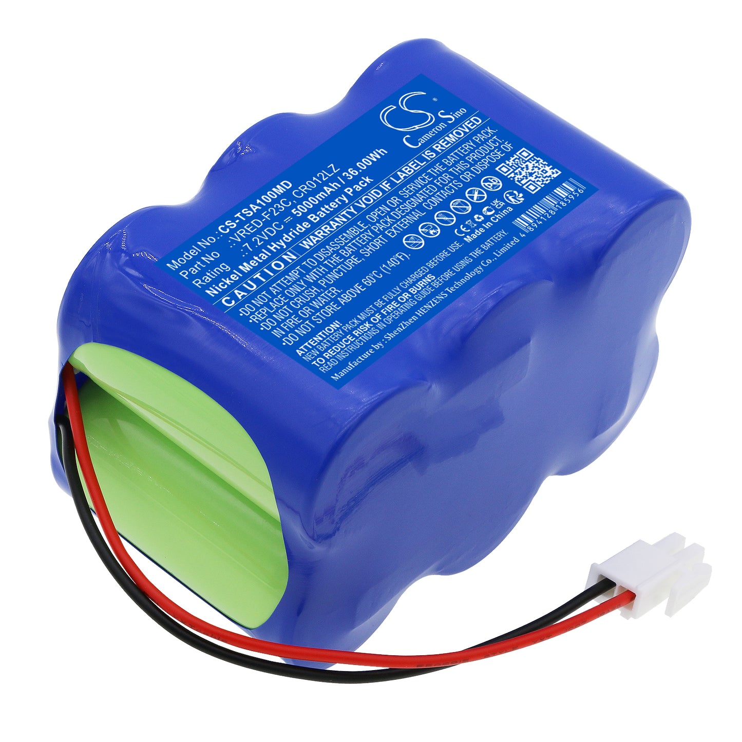 CS-TSA100MD Replacement Battery – Compatible with TVA1000 Toxic Vapor Analyzer