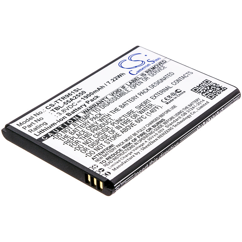 3.8V 1900mAh/7.22Wh Li-ion Hotspot Battery for TP-Link