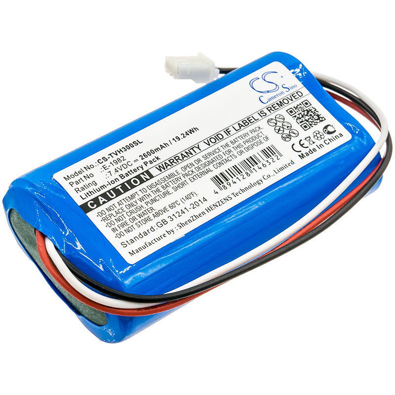 CS-TVH300SL Replacement Battery – Compatible with H30FLEX