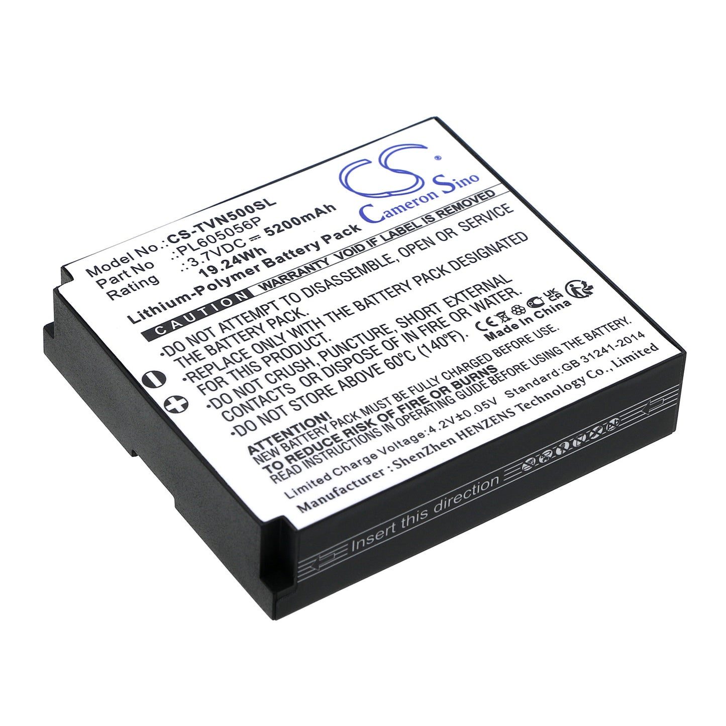 CS-TVN500SL Replacement Battery – Compatible with Aventura, Aventura 500, Aventura Motor