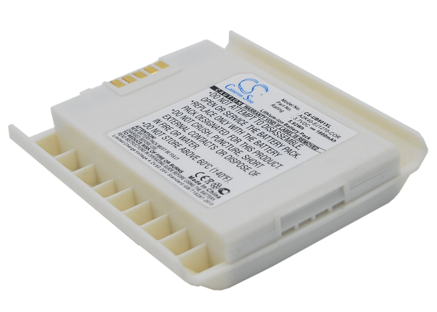 3.7V 1600mAh/5.92Wh Li-ion Mobile/SmartPhone Battery for Gigabyte