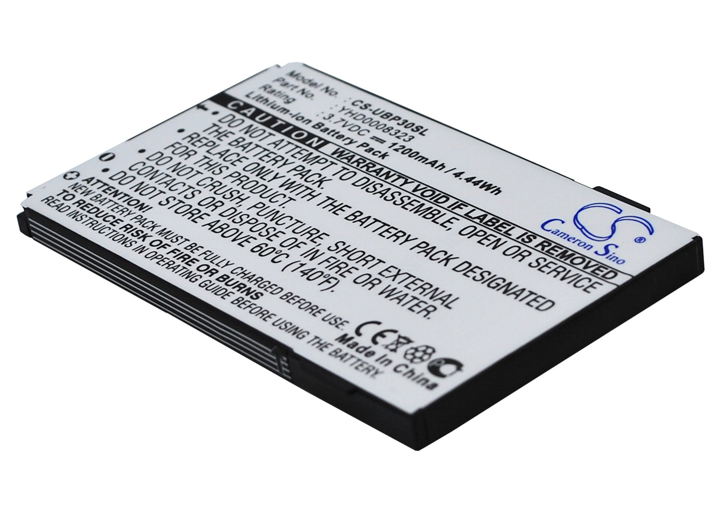 3.7V 1200mAh/4.44Wh Li-ion Mobile/SmartPhone Battery for i-mate