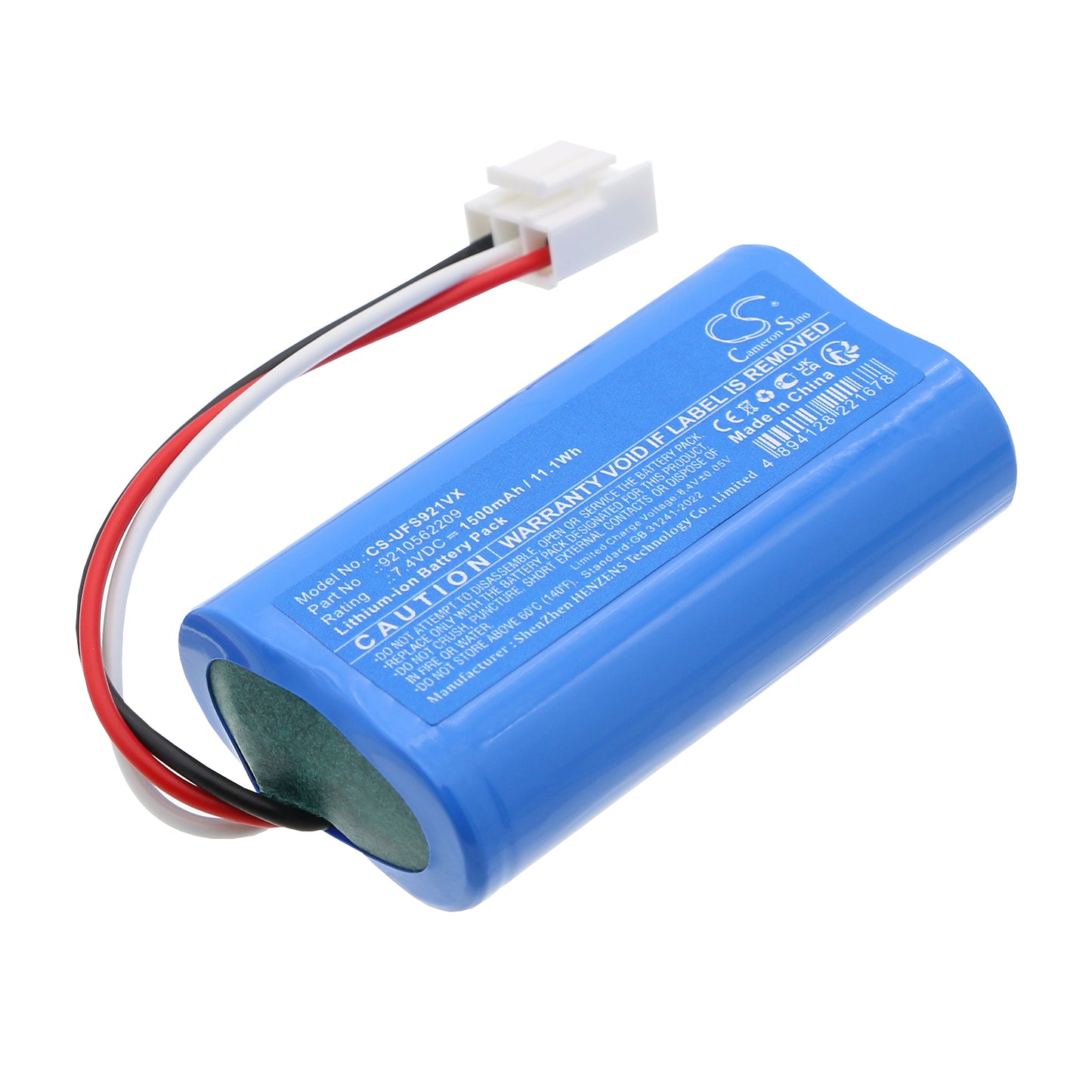 CS-UFS921VX Replacement Battery – Compatible with Exprimidor USB Squeeze & Go
