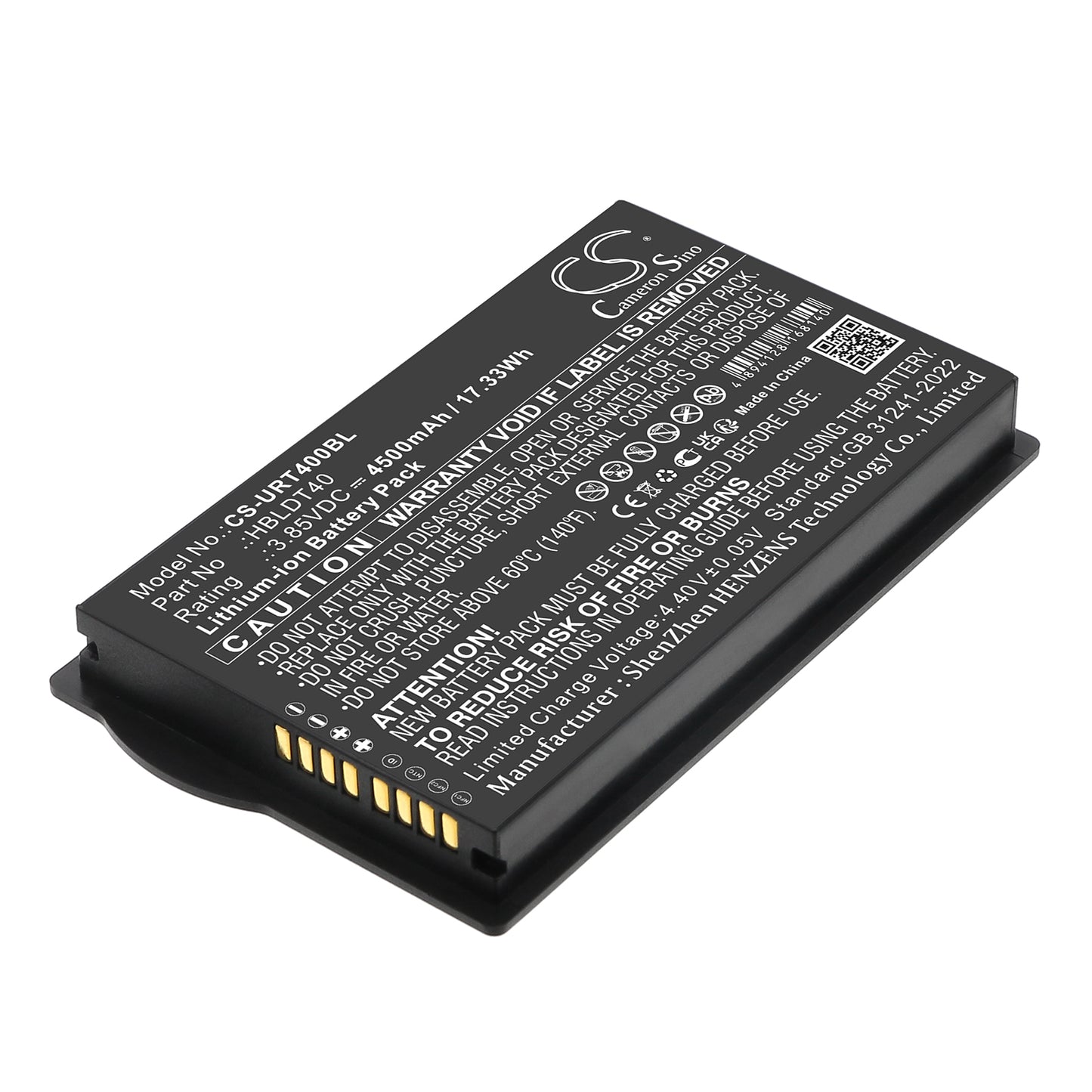 CS-URT400BL Replacement Battery – Compatible with DT40