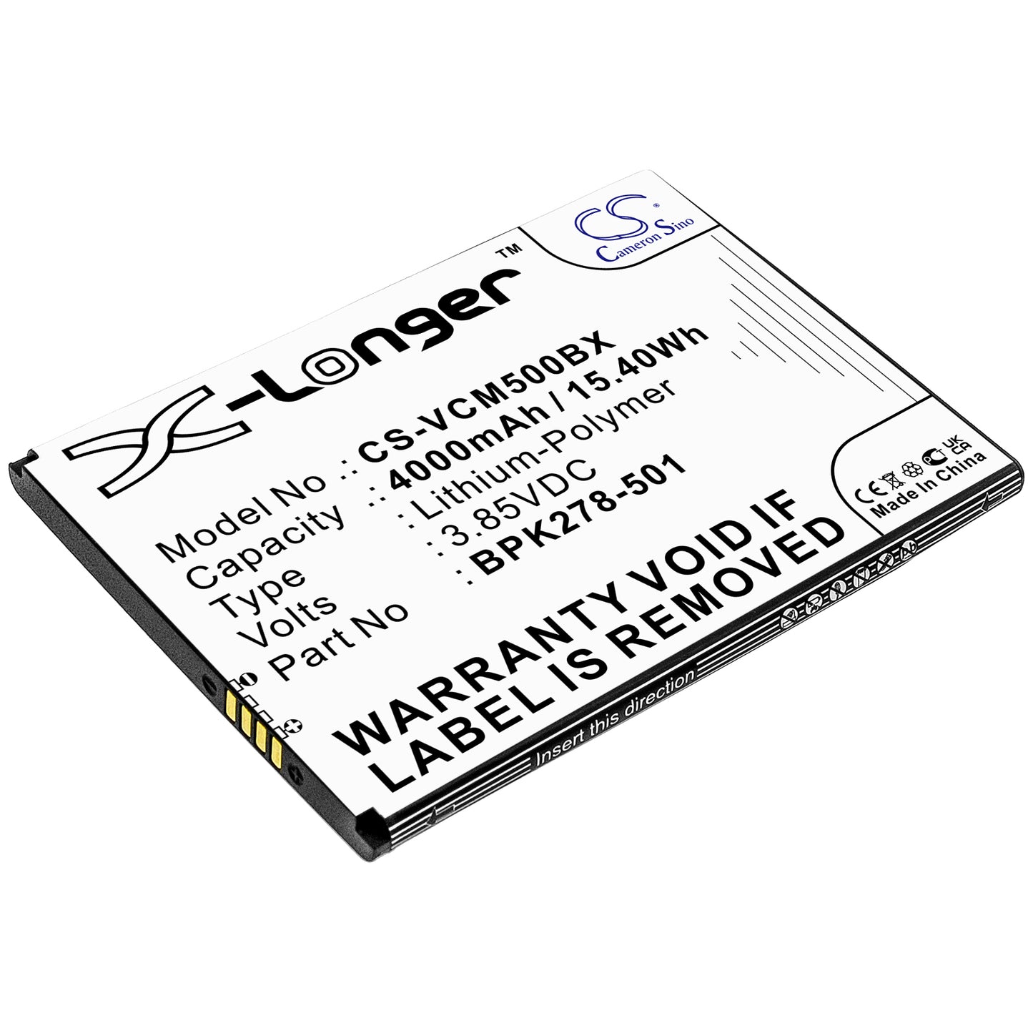 CS-VCM500BX Replacement Battery – Compatible with CM5