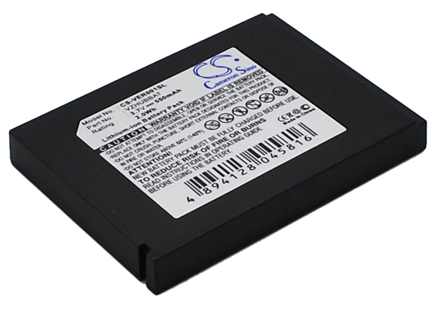 3.7V 550mAh Li-ion Mobile/SmartPhone Battery for Verizon
