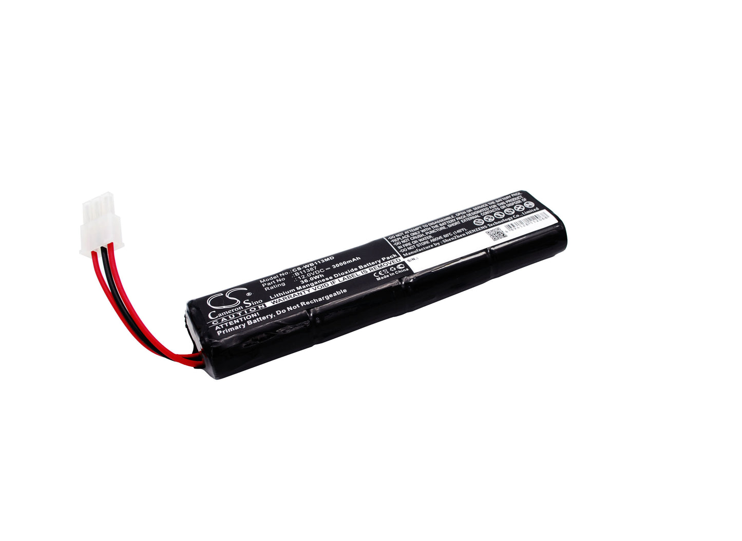 CS-WB113MD Replacement Battery – Compatible with Laboratories Jumpstart AED