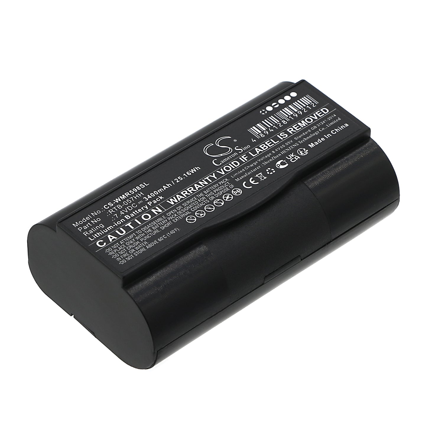 CS-WMR598SL Replacement Battery – Compatible with R05I98H-RTD1