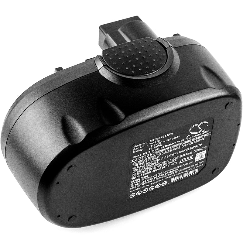 18V 1300mAh/23.40Wh Ni-MH Power Tools Battery for Worx
