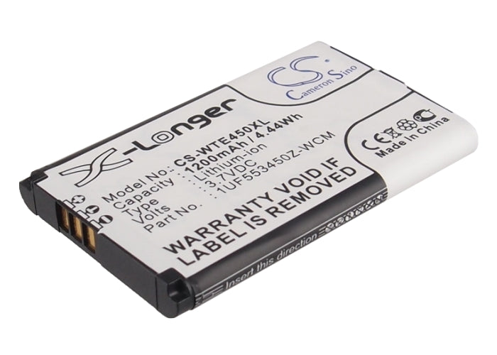 3.7V 1200mAh/4.44Wh Li-ion Tablet Battery for Wacom