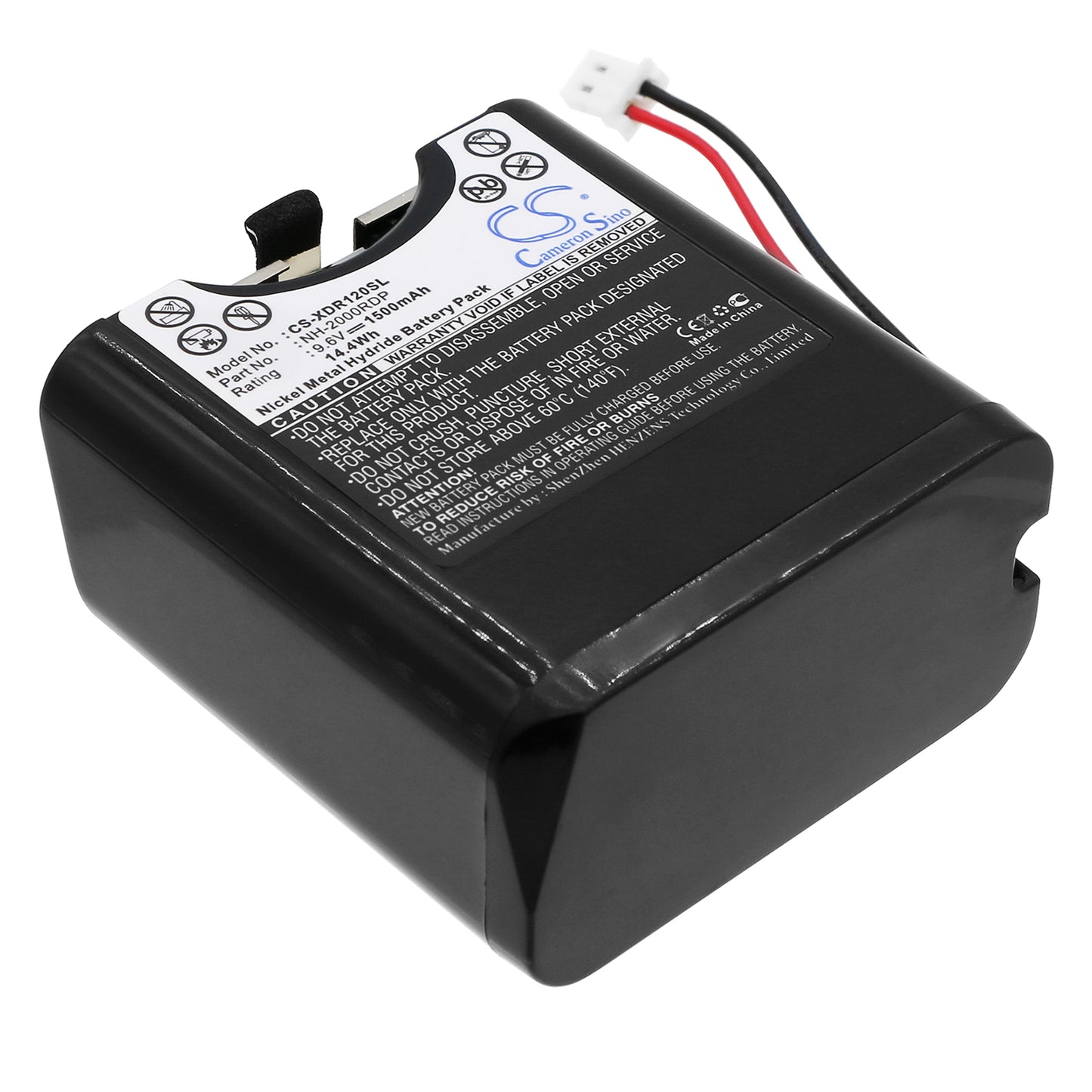 9.6V 1500mAh/14.40Wh Ni-MH DAB Digital Battery for Sony