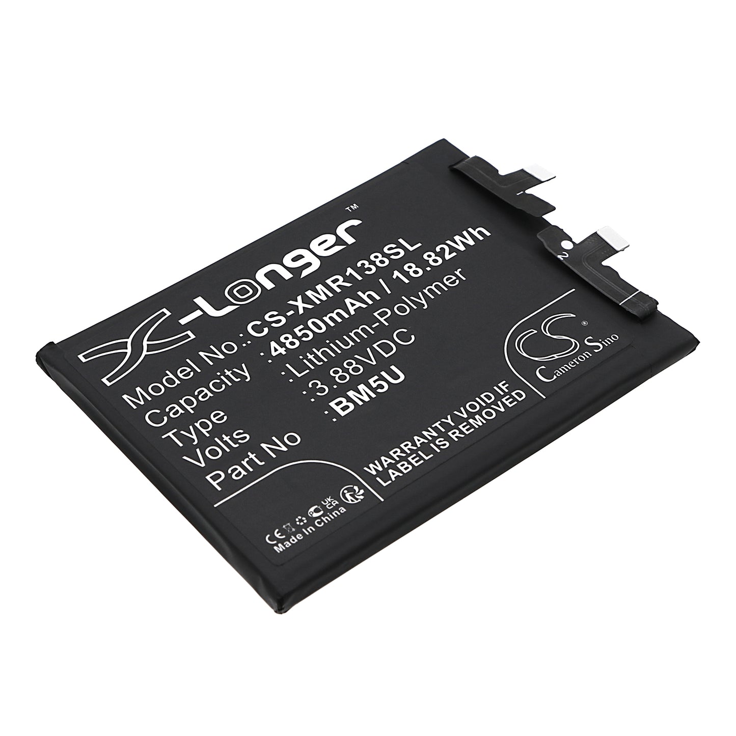 CS-XMR138SL Replacement Battery – Compatible with 23090RA98C, Note 13 Pro+