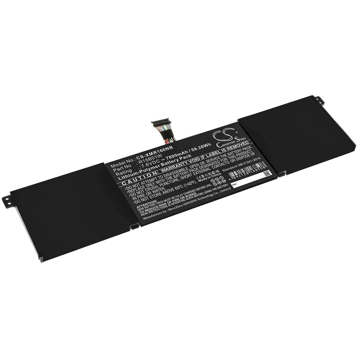 CS-XMR166NB Replacement Battery – Compatible with Inchpro 15.6, Mi Pro 15.6, Mi Pro 15.6 i3 8130U/4GB/128GB, Mi Pro 15.6 i3 8130U/4GB/256GB, Mi Pro 15.6 i5 8250U/4GB/128GB, Mi Pro 15.6 i5 8250U/8GB/128GB, Mi Pro 15.6 i7 8550U/8GB/128GB, Mi Pro 15.6 INCH, Mi Pro 15.6(i5-8250U/8G/256G), PRO 15.6, Pro 15.6 (A58511DD/CN), PRO 15.6 INCH, Pro 15.6(i7-8550U/16G/256G), Pro 15.6(i7-8550U/8G/256G), Pro GTX
