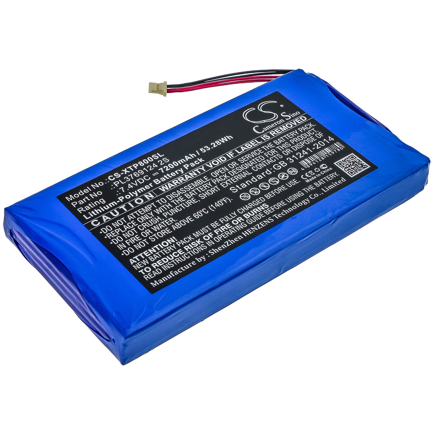 CS-XTP800SL Replacement Battery – Compatible with I80