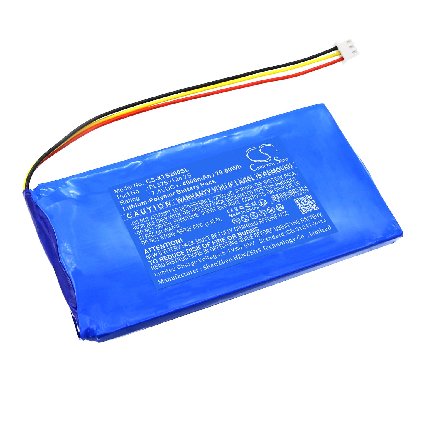 CS-XTS200SL Replacement Battery – Compatible with PS2 Heavy Duty Truck Diagnosti, XTOOL PS2 GDS Gasoline