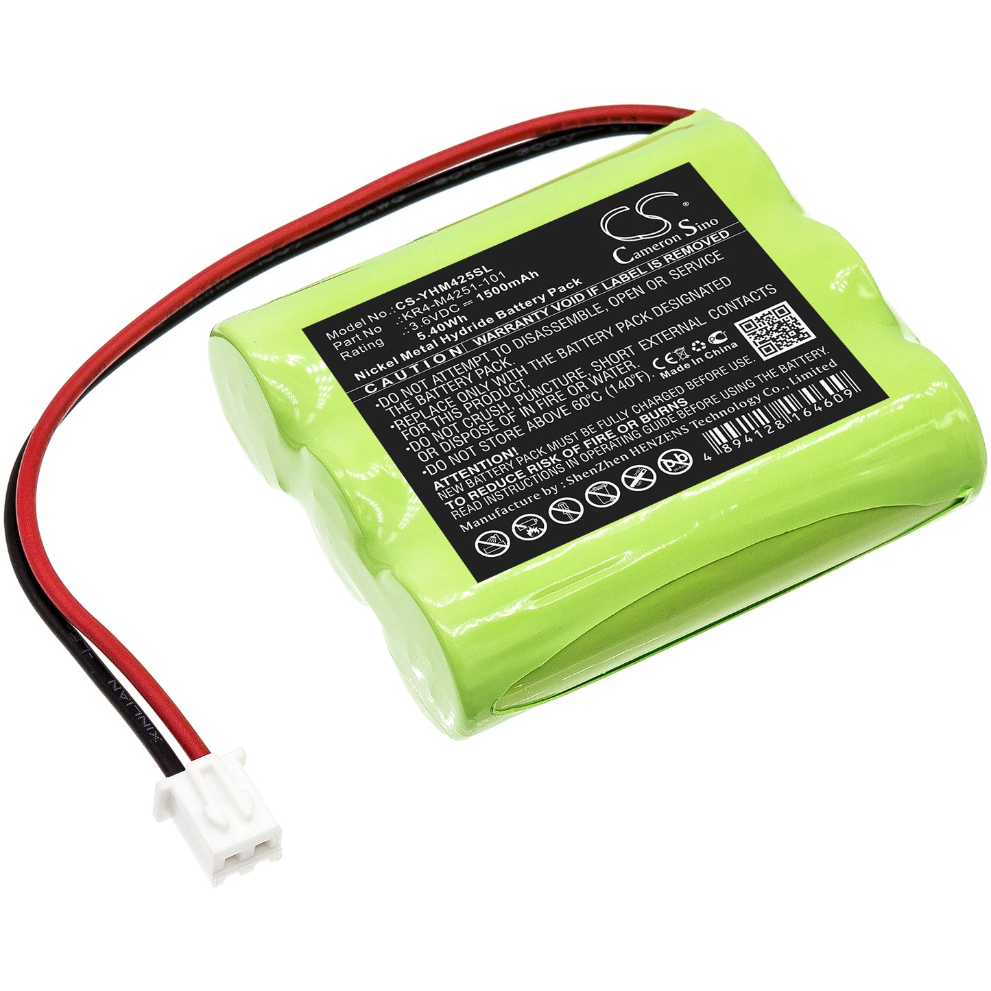 CS-YHM425SL Replacement Battery – Compatible with KR4-M4251-101