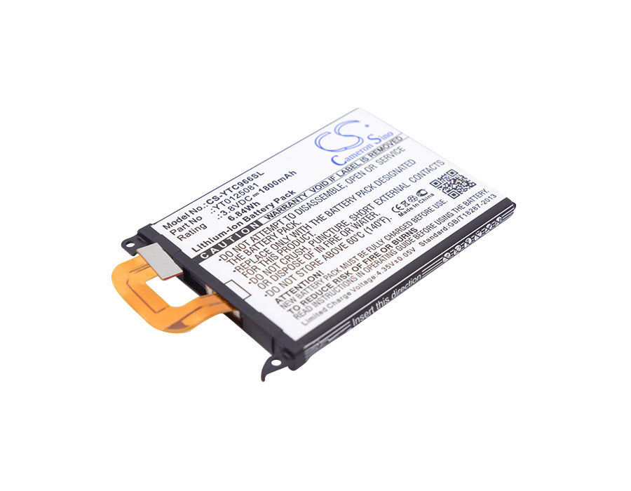 3.8V 1800mAh/6.84Wh Li-ion Mobile/SmartPhone Battery for YOTAPHONE