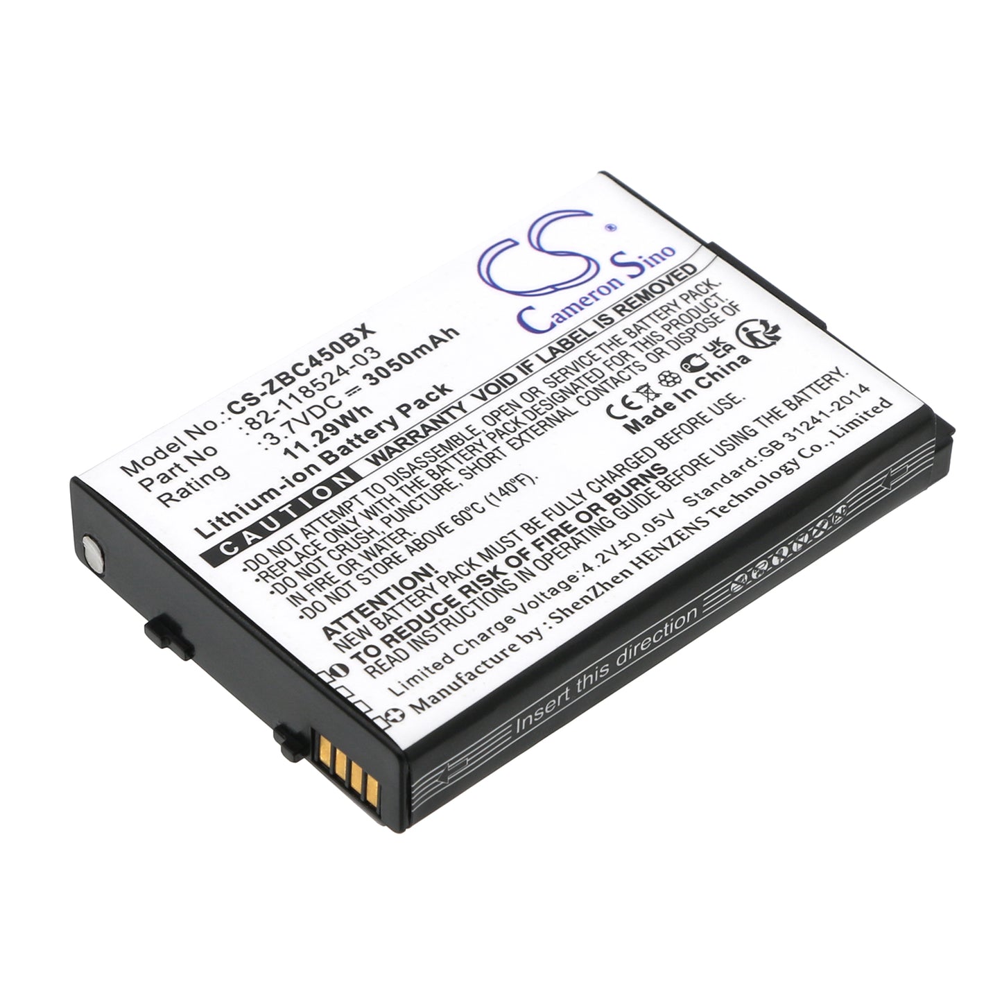 CS-ZBC450BX Replacement Battery – Compatible with MC45