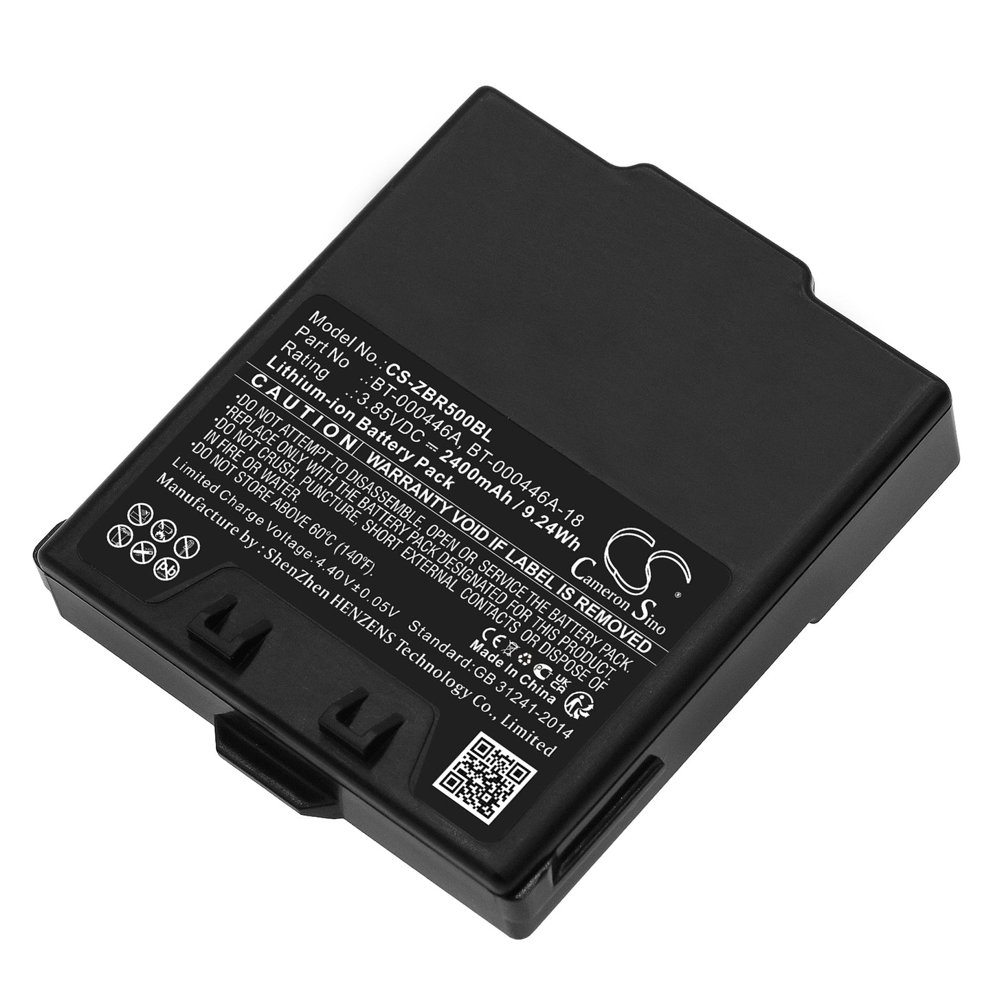 CS-ZBR500BL Replacement Battery – Compatible with WR50, WS50, WS5000, WS5001, WS5001-0B2J3020ENA, WS5001-0F2J3020ENA