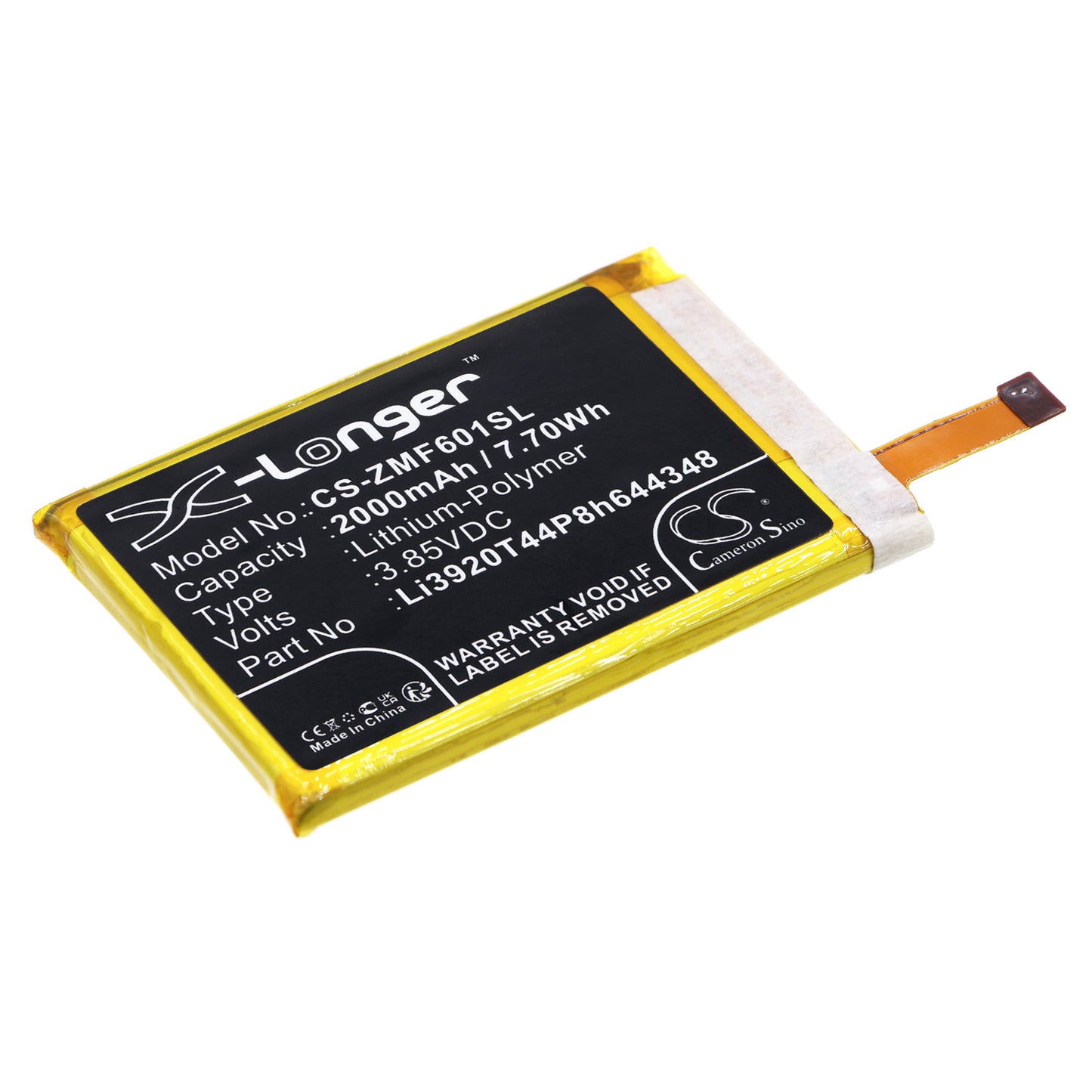 CS-ZMF601SL Replacement Battery – Compatible with Pocket WiFi 601ZT, Pocket WiFi 801ZT