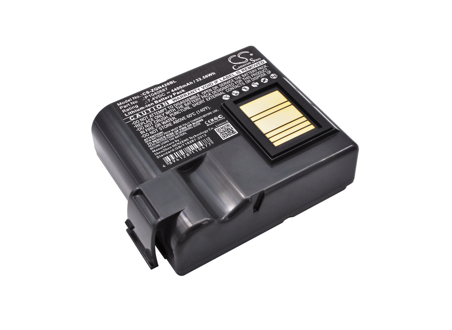 CS-ZQN420BL Replacement Battery – Compatible with QLN420, ZQ630