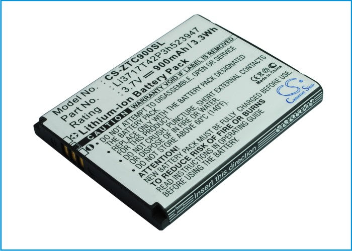 3.7V 900mAh Li-ion Mobile/SmartPhone Battery for Telstra