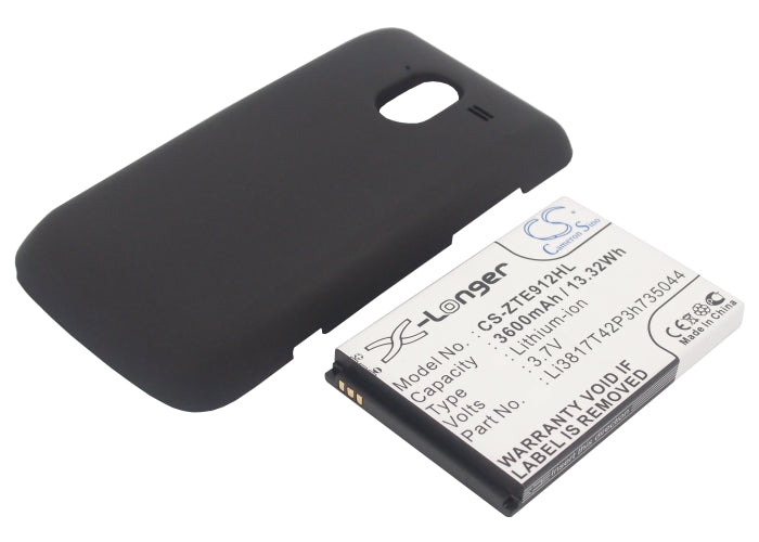 3.7V 3600mAh/13.32Wh Li-ion Mobile/SmartPhone Battery for ZTE