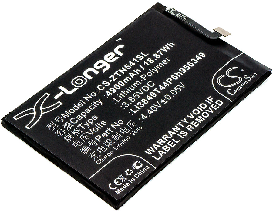 3.85V 4900mAh/18.87Wh Li-Polymer Mobile/SmartPhone Battery for Nubia