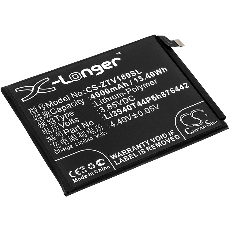 3.85V 4000mAh/15.40Wh Li-Polymer Mobile/SmartPhone Battery for Nubia